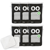 Love Noobs packaging with 360-count pads for diaper changes.