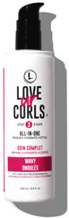 Love Ur Curls All-In-One Styler bottle-pump for easy, even application.