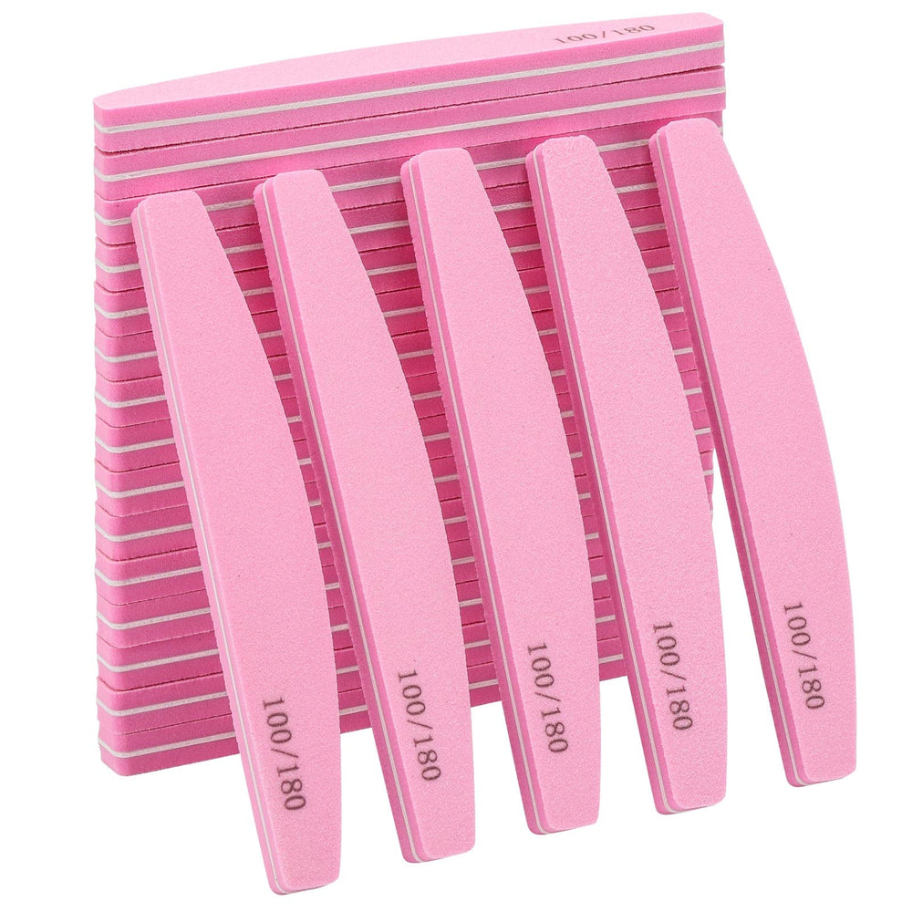 LoveBB nail buffer pack with 100/180 grit for precise shaping at home
