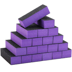 LoveBB three‑sided nail buffer block closeup for smooth nail prep and finish