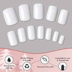 LoveOurHome 12 sizes numbered nails for a precise fit across fingers.
