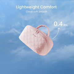 LOVEVOOK two-piece makeup bag set with large and small sizes