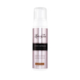Loving Tan 2 HR Express mousse bottle with instant color guide for quick, streak-free glow