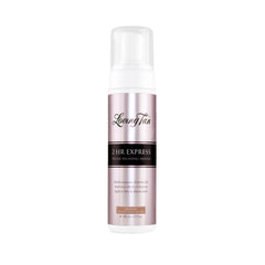 Loving Tan 2 HR Express mousse bottle front view for easy storage
