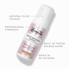 Loving Tan Deluxe streak-free application ensures smooth, uniform results