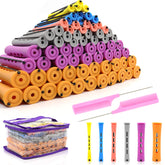 Lovppy 120pcs hair perm rods set for versatile at home curling