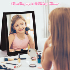 LPHUMEX portable lightweight full-length mirror ideal for on-the-go outfits.