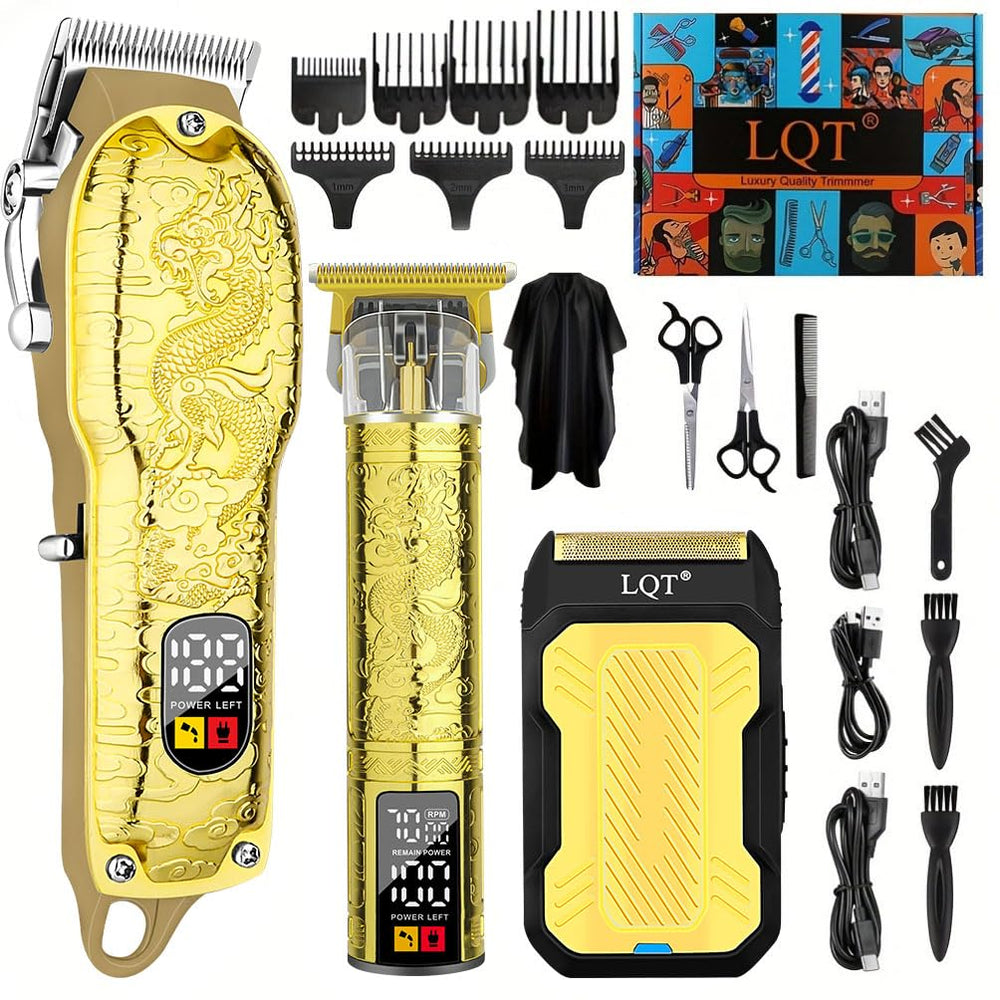 LQT professional hair clippers large blade close-up for precise cutting