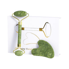 LSXKAMIX jade roller closeup for soothing facial massage and gentle glow