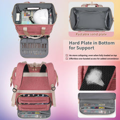 LTINVECK detachable nail kit storage keeps bottles secure