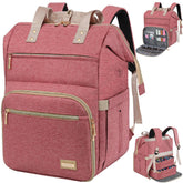 LTINVECK nail polish organizer backpack with 70 bottle capacity for mobile pros