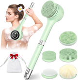 LUBEJR Electric Body Brush main unit for deep cleansing in the shower.