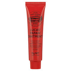 Lucas Papaw Ointment compact 25g tube ideal for travel.