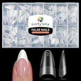 Luckyfairy Gelly Tips medium almond pack with 360 pieces for durable wear