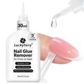 Luckyfairy 30ml remover cap design enables precise application.