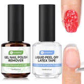 Luckyfairy gel nail polish remover bottle—easy at-home removal without soaking