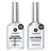 Luckyfairy Nail Dehydrator bottle ready to remove oils for better adhesion.