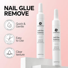 Luckyfairy remover applicator tip detail for precise application