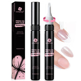 Luckyfairy nail glue remover pen with angled tip for precise application and cleanup