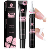 Luckyfairy pegamento uñas 15g, aplicación estable y duradera para uñas postizas.
