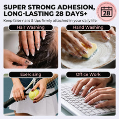 Luckyfairy delivers salon-quality DIY manicure at home for French tips and gels