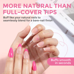 Luckyfairy Soft Gel Material minimizes odor and protects natural nails.