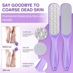 Lucotiya foot file in hand smoothing dry feet