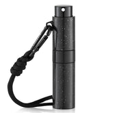 Lulupack travel perfume bottle with keychain clip for on-the-go fragrance refreshment