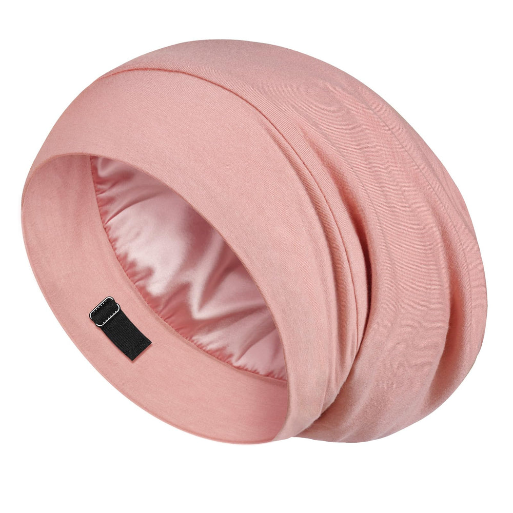 LULUSILK bonete de seda Mulberry para dormir protege el cabello