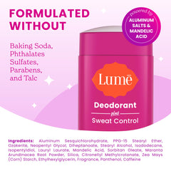 Baking soda free formula gentle on skin