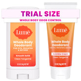 Desodorante Lume: crema invisible para el cuerpo, controla olores de forma suave y eficaz.