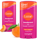 Lume Deodorant Plus smooth solid stick for all day odor control