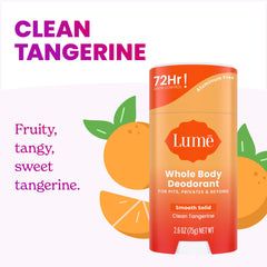 Lume deodorant wipes cool cucumber displaying portable odor relief on the go.