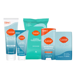 Lume gift set packaging image showing unboxed presentation for odor control