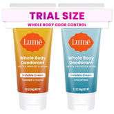 Lume toasted coconut mini tube provides travel-friendly odor control with a smooth invisible cream.