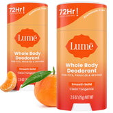 Lume whole body deodorant smooth solid stick for all-day odor control