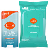 Lume whole body deodorant stick unscented for all-day odor control
