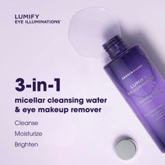 LUMIFY, desmaquillante para maquillaje resistente al agua sin frotar.