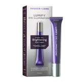 LUMIFY Eye Illuminations brightening cream tube enhances the eye area with a subtle glow.