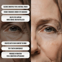 Luminance Milano precision applicator assists targeted brightness under eye.