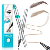 Lumiyou lapiz cejas con punta micro-tenedor para trazos precisos y naturales
