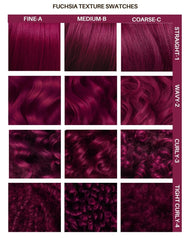 Lunar Tides applied hair color on strand showing even coverage.