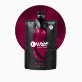Lunar Tides Fuchsia bottle pour shows bold color effect.
