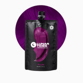 Lunar Tides Plum bottle front, easy at-home color for vibrant, temporary shimmer