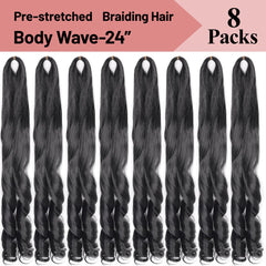 Luoyudu pre-stretched braiding hair offers easier, faster styling options