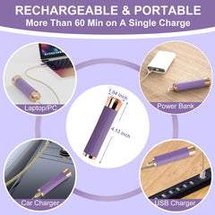 Lurini razor with 6500 RPM motor for efficient hair removal.