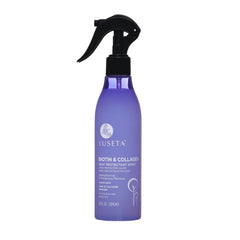 Luseta Biotina y Colágeno proteccion termica aerosol en botella.