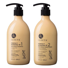 Luseta rosemary oil bonding shampoo bottle for bond restoration and shine