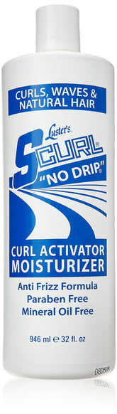 Luster's Right On Curl: botella activadora, rizos hidratados y definidos.