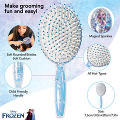 LUV HER silver snowflake accents on the brush top